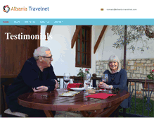 Tablet Screenshot of albania-travelnet.com